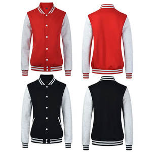 OEM Mens Leather Varsity Chaquetas de alta calidad de tela de pana personalizada Keep Warm Bomber Letterman chaqueta de béisbol para los hombres 2025 - Product Image 3