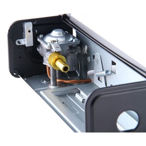 Fornello a gas compatto Comgas nero per bombola/cartuccia di gas (BS-102 DUAL) - Product Image 5