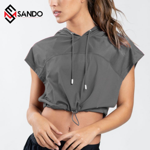 เสื้อฮู้ดกันน้ำออกแบบได้ตามต้องการสำหรับผู้หญิงพลัสไซส์ชุดออกกำลังกายเล่นฟิตเนสเล่นกีฬาชุดใส่ทำงานและโยคะยิม - Product Image 1