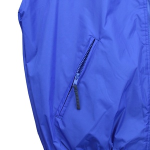 Wholesale Men's Athletic Solid Color Turn down Collar <b>Fleece</b> <b>Lined</b> Full Zip Bomber <b>Jacket</b> Winter Outerwear <b>Jacket</b> - Product Image 3