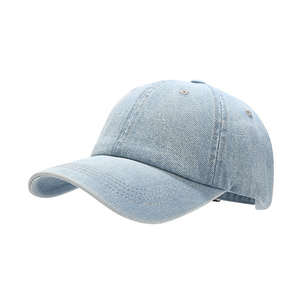 Gorra de Béisbol de Mezclilla de Algodón para Hombre, Estilo Desgastado por el Sol, Precio Económico, Alta Calidad, Fabricación de Gorras de Béisbol para Hombre - Product Image 2