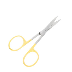 Ciseaux à cuticules très demandés, 3,5 pouces, couleur or, acier inoxydable allemand, pour retirer les cuticules - Product Image 2