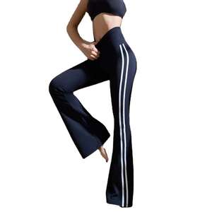 Pantalon de survêtement évasé pour femme, personnalisable avec étiquette, haute qualité, nouvelle collection, couleur personnalisée, en coton - Product Image 1