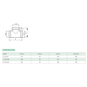 Tecnosystemi Raccord en T en PVC pour Systèmes CVC (Aspiration et Ventilation) – Produit en Plastique PVC Durable - Product Image 2