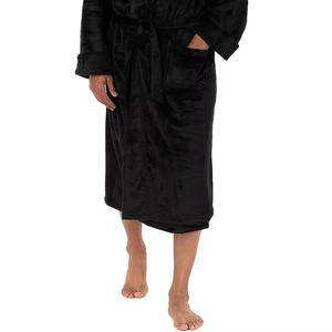 Albornoz de Franela de Poliéster/Algodón Transpirable Personalizado para Hombre y Mujer, Informal, para Varias Temporadas, con Bolsillos, Bordado Deportivo en Equipo - Product Image 3