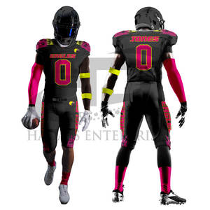 Nuevo estilo Uniforme de fútbol americano hecho a medida Hecho en Pakistán Uniforme de fútbol americano juvenil - Product Image 2