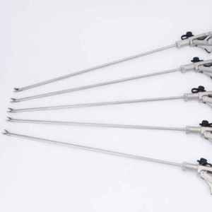 Haute qualité en acier laparoscopique porte-aiguille pince outil d'enseignement Simulation pratique Instrument ensemble Caronia chirurgical - Product Image 2