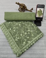 Baju Salwar Kameez sutra multi warna dengan bordir etnik modern yang mewah dan detail sulam berlian, cocok untuk pesta dan pemakaian sehari-hari di musim panas.
