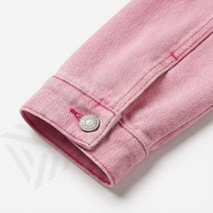 Vestes en jean pour femmes tendance, imperméables, écologiques, en coton, vêtements d'extérieur élégants, vêtements de rue décontractés, personnalisés - Product Image 6