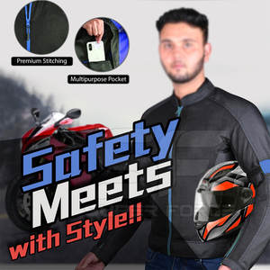 เสื้อแจ็กเก็ตมอเตอร์ไซค์ชาย/500D กันน้ำเสื้อแจ็กเก็ตมอเตอร์ไซค์ - Product Image 6