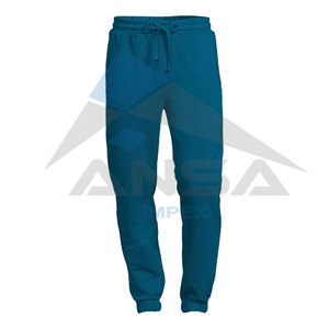 Pantalones Deportivos Jogger con Logotipo Personalizado para Hombre, Hechos de Lona 100% Algodón, Cintura Elástica, Corte Medio, Cómodos, Estilo Urbano - Product Image 4