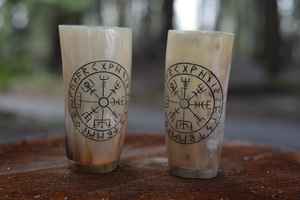 Taza de cuerno artesanal única, taza ecológica natural rústica, vajilla elegante duradera, ideal para café, té, whisky, oficina, - Product Image 4