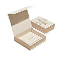 Coffret de bijoux de luxe personnalisé avec logo, boîte d'emballage rigide en papier pour bague, collier, boucles d'oreilles, bracelet, vente en gros