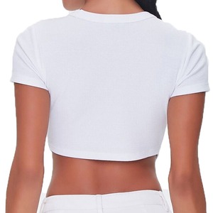 Whole Sale OEM New Customized Latest Style Best Material <b>Tie</b> <b>Dye</b> Print Gym Crop <b>Tops</b> For Women Breathable - Product Image 3