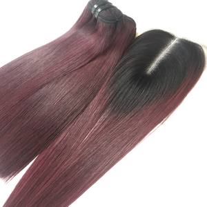 Superventas 2024 para Ombre teje pelucas Super doble dibujado hueso recto extensiones de cabello humano peruano crudo vietnamita humano Hai - Product Image 2