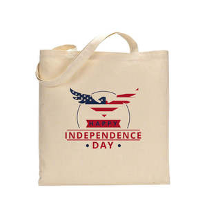 Bolsa de Mano American Eagle para el 4 de Julio, Gran Capacidad, Lona Resistente al Agua, para Uso Diario, Diseño Abierto, para Verano, Otoño e Invierno - Product Image 2