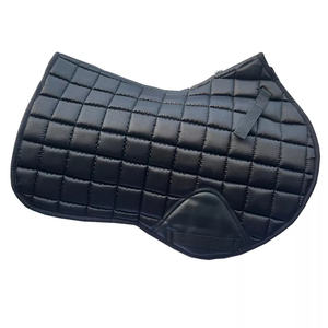 Ensemble de tapis de selle pour cheval Hardihood International HI-SP-30, satin antidérapant, tapis de selle pour saut d'obstacles, voile anti-mouches, couvre-chapeau d'équitation - respirant - Product Image 3