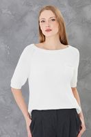 Suéter de Punto para Mujer, 100% Algodón Orgánico, Holgado, Transpirable, Suave y Cálido