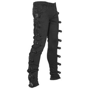 Pantalon en cuir personnalisé de haute qualité Pantalon moterbiker en cuir avec logo personnalisé et couleur personnalisée - Product Image 2