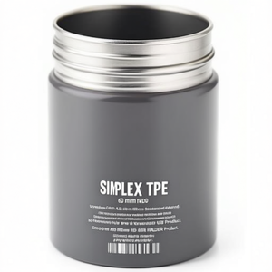 SIMPLEX 60 mm TPE Mid-Grey Medium-Hard <b>Hammer</b> Head Soft-Faced for Versatile Use HALDER Product - Product Image 3