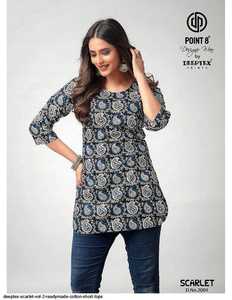 เสื้อสั้นผ้าฝ้ายใส่สบายสำหรับผู้หญิงเนื้อผ้าเรียบสวมใส่ได้ทุกวันและสวมใส่ในสำนักงานโดยส่งออก - Product Image 6