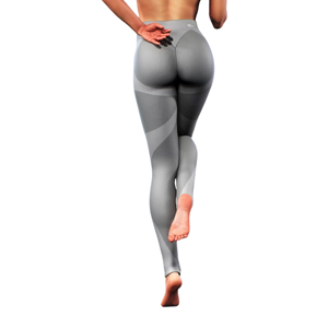 <b>High</b> Mid Long Length Casual Style Yoga <b>Leggings</b> <b>Tummy</b> <b>Control</b> Women's Active Fitness <b>Leggings</b> - Product Image 5