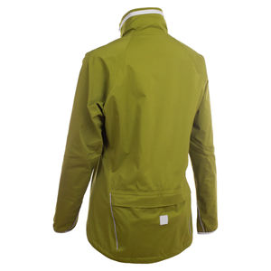 Chaqueta impermeable elegante para mujer para todas las estaciones, cuello levantado, tela recubierta a prueba de viento, cremallera tejida, fabricante al por mayor - Product Image 4