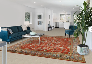 Haute qualité noué à la main laine Oushak turc noeud Style lavable tapis d'intérieur pour salon noeud tapis ensemble de tapis - Product Image 2