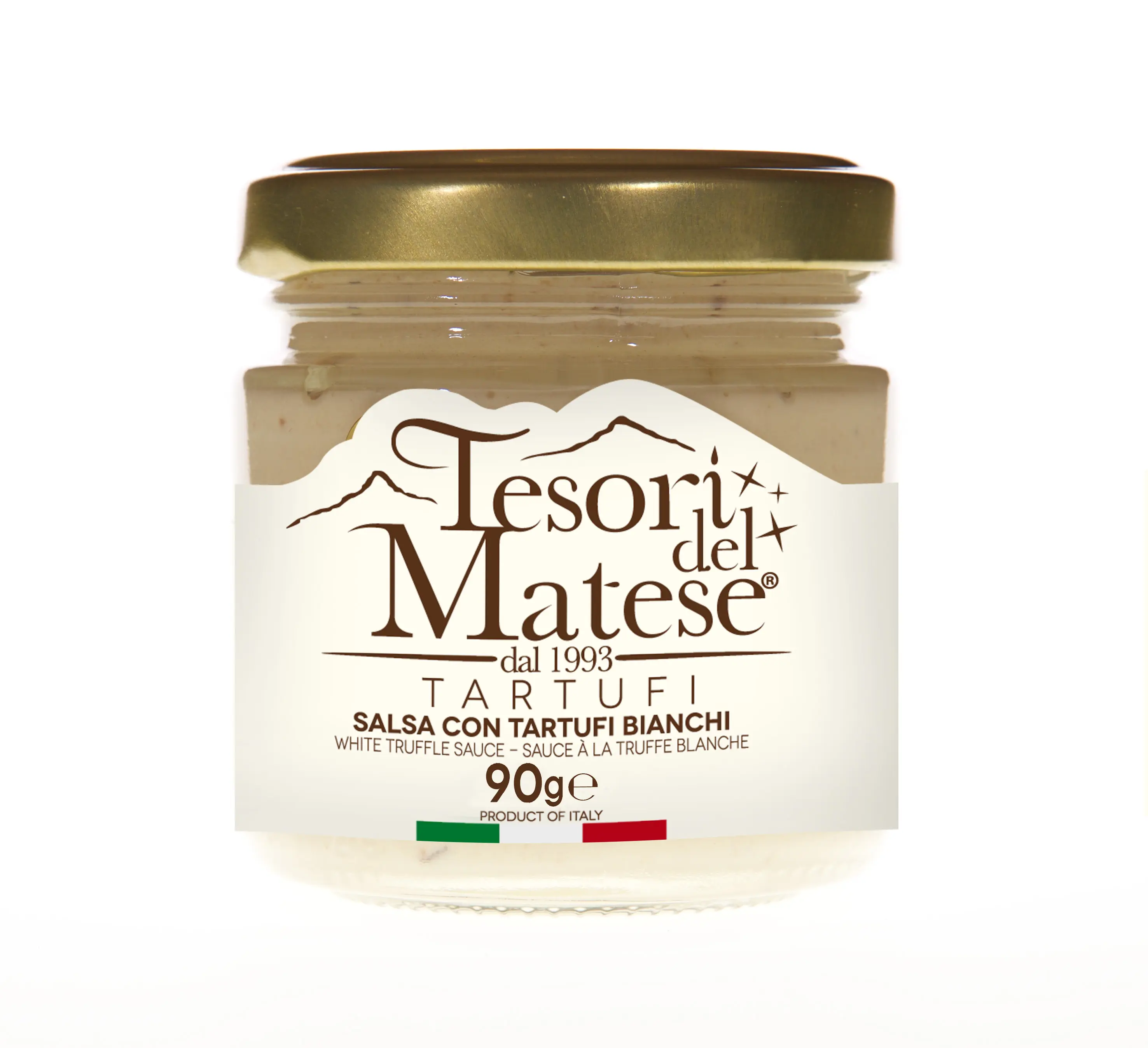 Aus gezeichnete italienische weiße Trüffel sauce 90g Glasglas verpackung mit einem einzigartigen zarten Geschmack Perfekt für Export und Großhandel