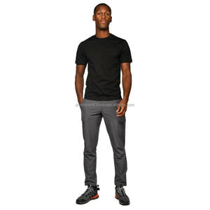 OEM Pantalon de survêtement personnalisé de couleur unie pour hommes coupe-vent en nylon durable pantalon streetwear pour l'extérieur décontracté couleur unie - Product Image 4