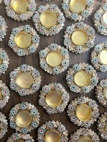 Porte-bougie traditionnel indien décoratif pour la décoration du Mandir de Pooja, cadeau de mariage ou articles de décoration en vrac pour le Diwali