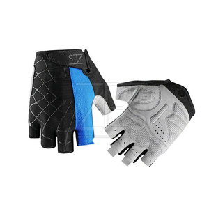 Nuevos Guantes de Ciclismo sin Dedos Ecológicos al por Mayor, Colores Personalizados, Logotipo Personalizado, Talla Personalizada, Servicio OEM, Cuero Duradero - Product Image 1