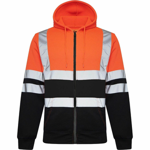 Chaqueta DE SEGURIDAD reflectante de seguridad con logotipo personalizado de alta visibilidad ropa de trabajo impermeable para unisex - Product Image 5