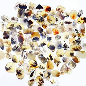 Shazar หินโมรา dendritic อัญมณี Cabochon หินอัญมณีรูปทรงผสมขายส่งและอัญมณีดีสำหรับใช้ทำเครื่องประดับ - Product Image 6