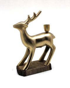 Laiton rugueux placage fer/aluminium support de bas Design moderne support de bas pour la décoration de noël fait à la main décoratif - Product Image 6