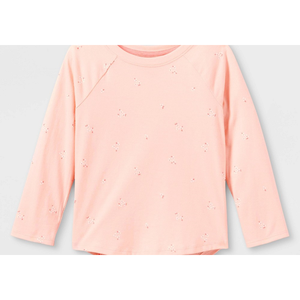 Maglietta a Maniche Lunghe con Stampa Floreale per Bambine Cat Jack, in Morbido Cotone Jersey, Stile Casual Western, Rosa, Taglia 5T, per Primavera e Autunno - Product Image 2