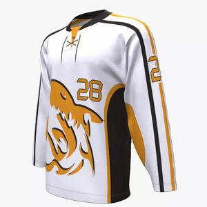 New Style OEM Custom Professional Players Polyester Mesh <b>Ice</b> Hockey Jersey for Men Custom Made <b>Ice</b> Hokey Jersey for Men - Product Image 3