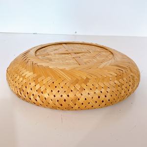 Bandeja de bambú tejida a mano, accesorio decorativo, redondo, venta al por mayor, de Vietnam - Product Image 4