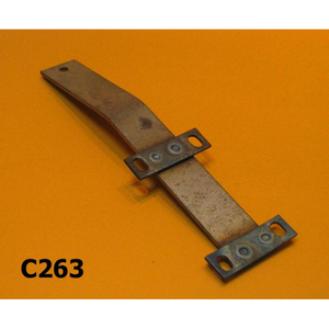 Support de plaque d'immatriculation Lambretta D125 + D150 - Product Image 1