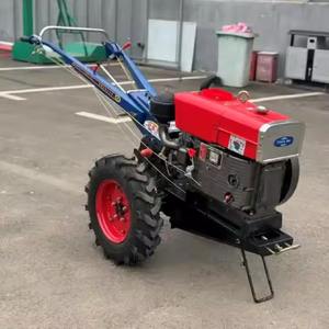 10Hp Farm Mini diesel Motocultor Power Tiller Dos ruedas Mini Walking Hand Tractor Precios - Product Image 2