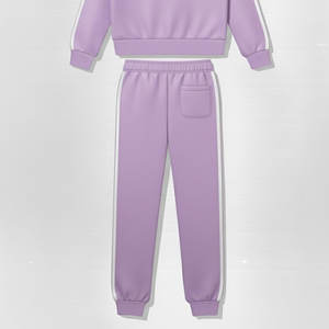 Conjunto Deportivo con Capucha y Logotipo Personalizado, Ajuste Cómodo, Tela Suave Premium para Entrenamientos en el Gimnasio, Ropa Casual y Uniformes - Product Image 3