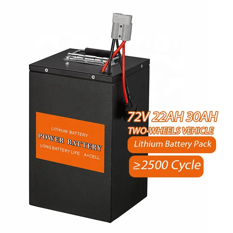 Ebike Lithium Battery Pack 36V 48V 60V 72V 22Ah 30Ah Rechargeable Lithium ion Electric Bicycle Battery for Ebike