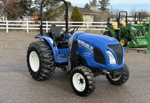 Chargeuse sur pneus New Holland Workmaster 35, tracteur agricole 4x4 avec godet frontal - Product Image 6