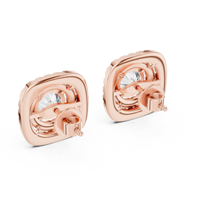 Pendientes de gota de oro TongLing, lazo de corazón de moda, zafiro grueso, resina de Zirconia, aro pequeño, resina gruesa - Product Image 2