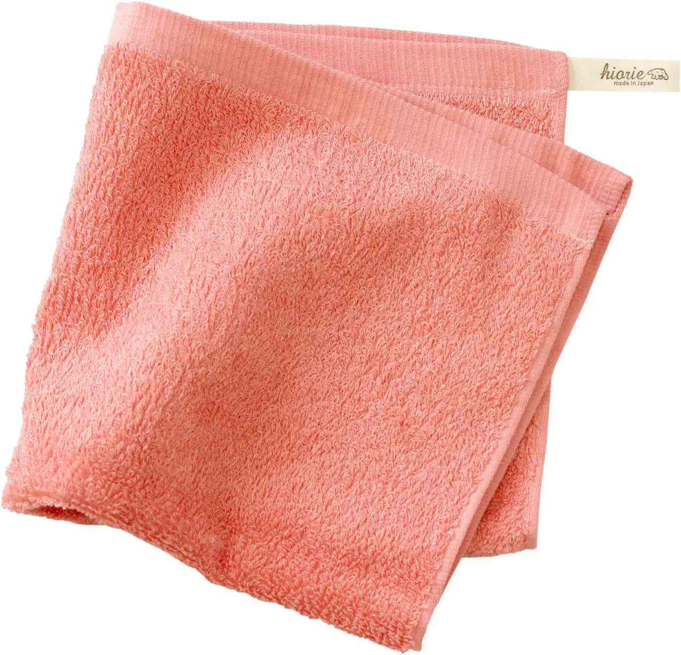 [Wholesale Products] HIORIE Osaka Senshu Brand Towel 100% Cotton Hotel Style Towel Combed Yarn Washcloth 40*40 450 Light Orange