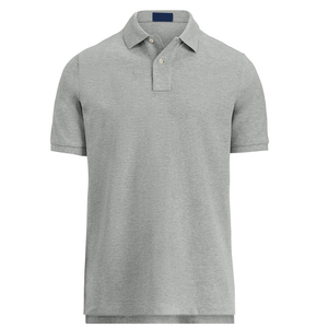 Diseño fresco Hombres Polos Tono sólido Corte clásico OEM Personalizado a granel Sostenible Vintage polos para todos los eventos deportivos - Product Image 3