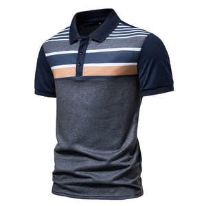 Top qualité coton Logo personnalisé hommes polos respirant décontracté grande taille vêtements de sport mode de rue polos hommes - Product Image 5