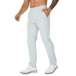 Customized Lightweight <b>Summer</b> Golf Trousers Moisture Wicking Spandex Polyester Casual Quick Dry Stretch Jogger <b>Pants</b> for <b>Men's</b> - Product Image 1
