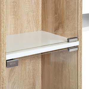 Escritorio para Computadora 'Cath' de Madera de Haya WELL HOME, 120x84.5cm a 138cm, Diseño Elegante y Práctico - Product Image 6