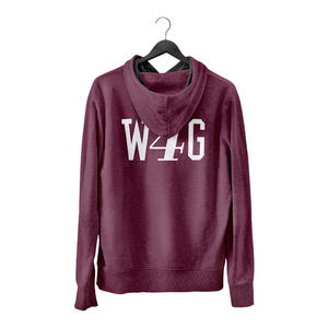 เสื้อฮู้ดผู้ชาย W4G ผ้าฝ้ายถัก 100% น้ำหนัก 360 กรัม แห้งเร็ว ระบายอากาศดี ไซส์ใหญ่ ไม่เป็นขุย ไม่ยับ - Product Image 2